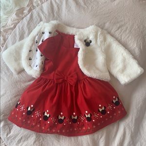 Holiday Minnie dress